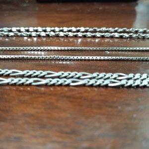 3 .925 Silver Chains